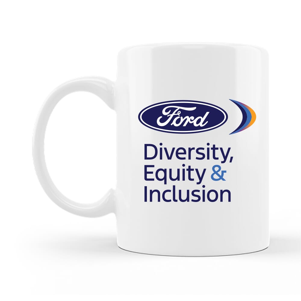 Diversiry Sublimation Mug - White